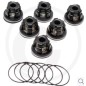 O-ring valve kit for diaphragm pump AR 813 ANNOVI 6701963