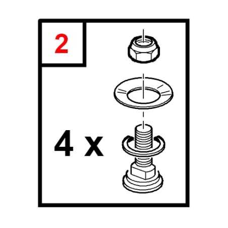 ORIGINAL GIANNI FERRARI professional machine knife holder screw kit | NewgardenParts.com