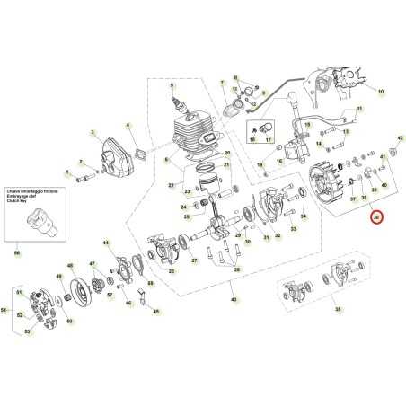 Kit volant ORIGINAL ACTIVE tronçonneuse 39.39 036031 | NewgardenParts.com