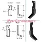 Original GOLDONI spare parts hoe kit for rotary cultivator 21 00070919 Original GOLDONI spare parts hoe kit for rotary cultivator 21 00070919