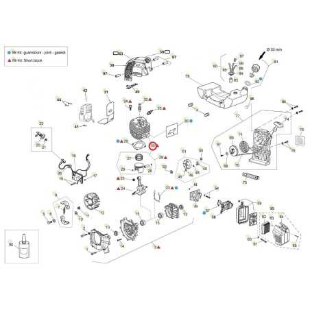 Satz: Zylinderkolbensegmente 65 cc ORIGINAL ACTIVE Erdbohrer t-165 023516 | NewgardenParts.com