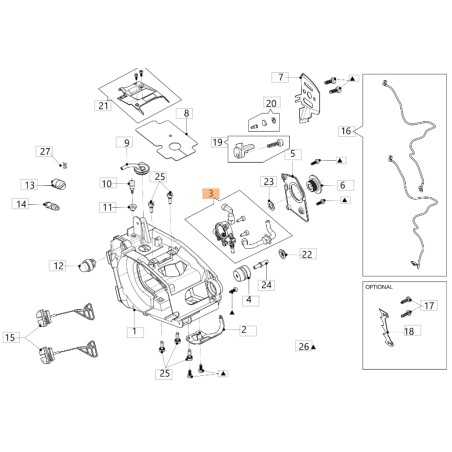 Kit: ORIGINAL OLEOMAC oil pump for chainsaw model GTSH 240 50350180 | NewgardenParts.com