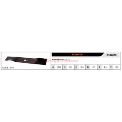 ASMOTOR blade for AS 21" lawnmower mower R302676