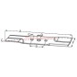 AYP Klinge für Rasentraktor Rasenmäher 2 Klingen flach 48" R302398