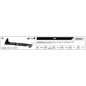 AYP Klinge für Rasentraktor Rasenmäher Mäher flach 92cm R303923