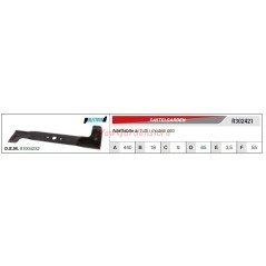 CASTELGARDEN Klinge für Rasenmäher NG 460 R302421 | NewgardenParts.com