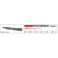 Lame CASTELGARDEN pour tondeuse NG 410-412-414 R300919 | NewgardenParts.com