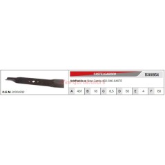 CASTELGARDEN Cuchilla para cortacésped NG 460 646 646TR R300954 | NewgardenParts.com