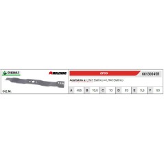 Lama EFCO tagliaerba rasaerba tosaerba LR47 LR48 elettrico 66130045R | NewgardenParts.com