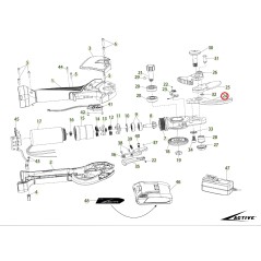 Lama fissa ORIGINALE ACTIVE forbice modello tigercut 35 025965 | NewgardenParts.com