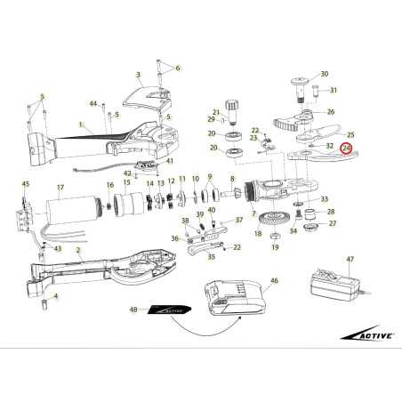ORIGINAL ACTIVE Scherensäge mit festem Blatt, Modell tigercut 35 025965 | NewgardenParts.com