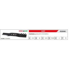 HARRY Rasenmähermesser Elektro-Rasenmäher 313 513 514 R320049 | NewgardenParts.com