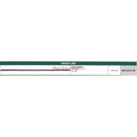 Cuchilla inferior GREENLINE cortasetos SLP 600 SL 750 014779 | NewgardenParts.com