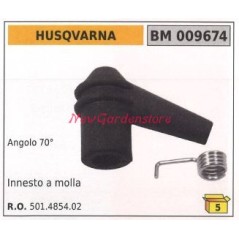 Attacco candela pipetta cappuccio HUSQVARNA 009674 | NewgardenParts.com