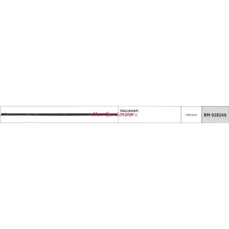 Lama inferiore KAAZ tagliasiepe TM 3200M 028249 | NewgardenParts.com