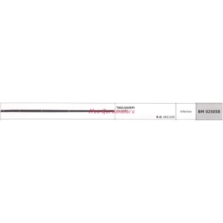 PROGREEN PG 600D lower blade hedge trimmer 025058 | NewgardenParts.com