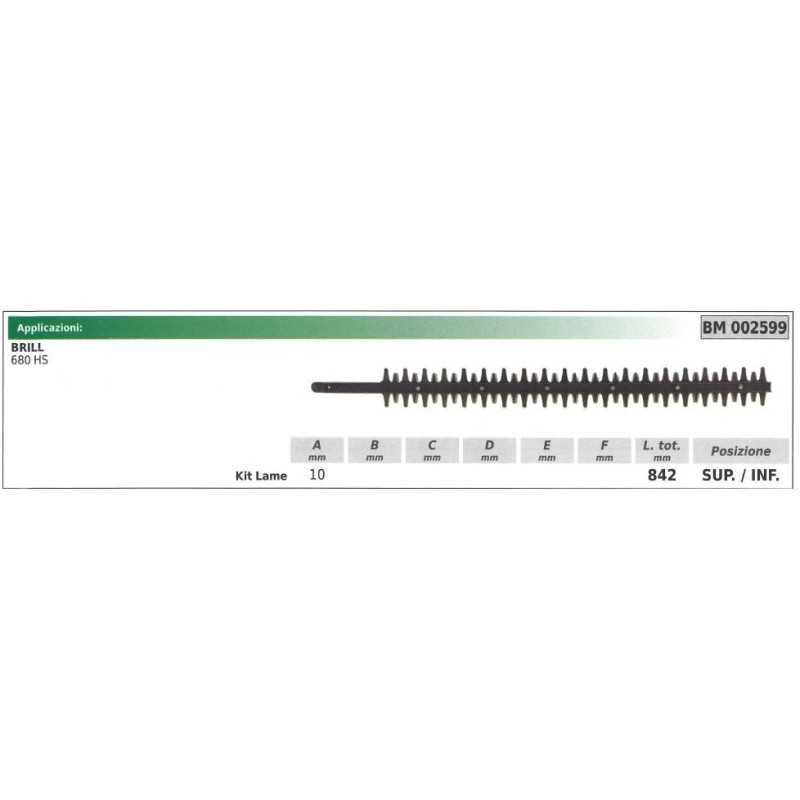 Lama inferiore/superiore BRILL tagliasiepe 680HS 002599