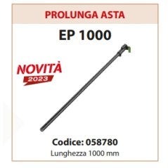 Alargador 100 cm EGO EP 1000 para podadora telescópica