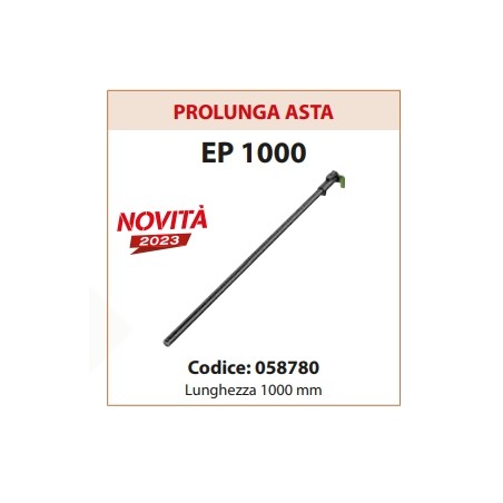 Accessorio prolunga 100 cm EGO EP 1000 per potatore telescopico | NewgardenParts.com