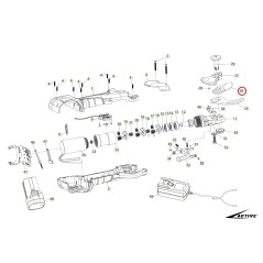 Lama mobile ORIGINALE ACTIVE forbice modello tigercut 32 026314 | NewgardenParts.com