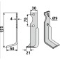 Lama motocoltivatore sinistra compatibile 350-560 AGRIA 17548 NH17548