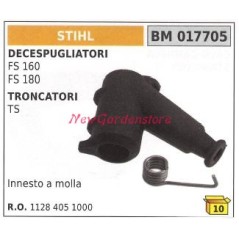 Attacco candela pipetta cappuccio STIHL decespugliatore FS 160 180 017705 | NewgardenParts.com