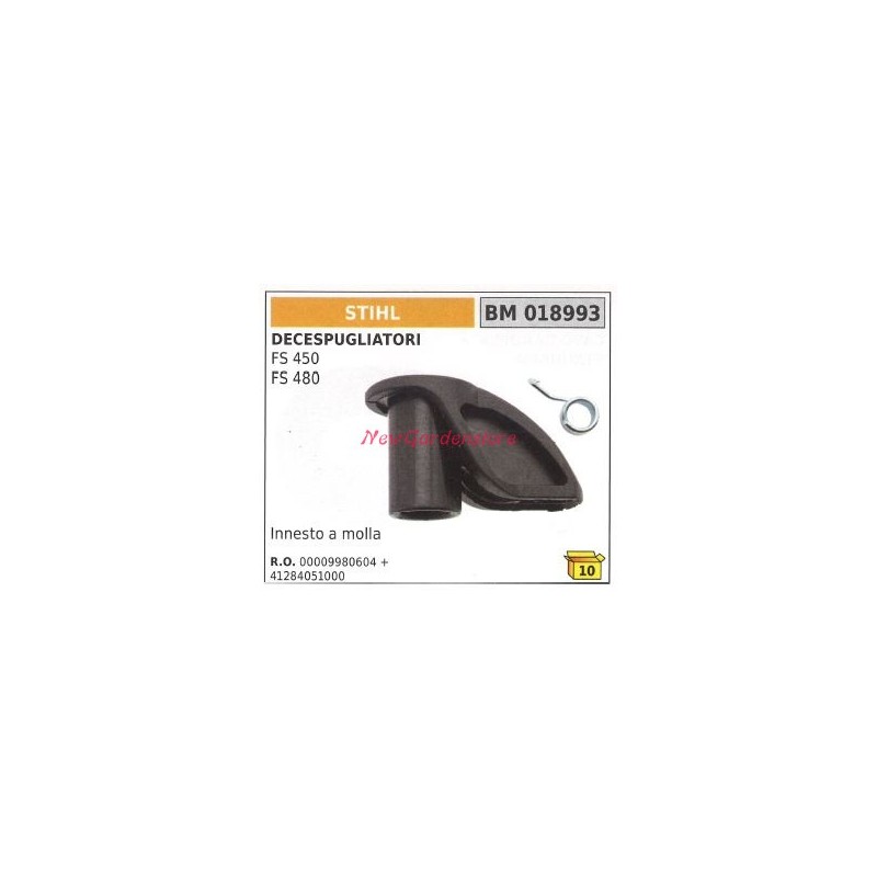 Bouchon de la bougie d'allumage STIHL débroussailleuse FS 450 480 018993