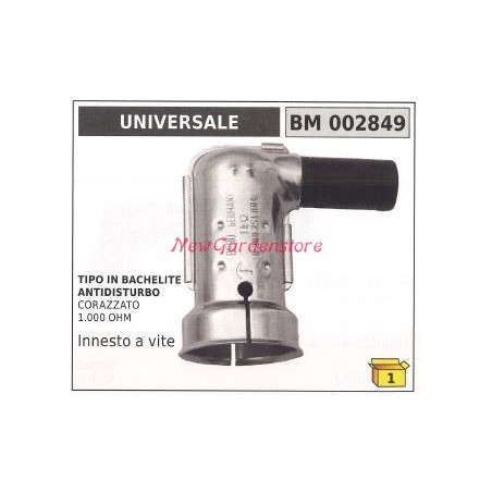 Attacco candela pipetta cappuccio UNIVERSALE 002849 | NewgardenParts.com