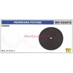 Membrana pistone UNIVERSALE pompa Bertolini 004876 | NewgardenParts.com