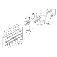 ORIGINAL STIGA hedge trimmer blade PH 700e - SPH 700 AE 118805535/0