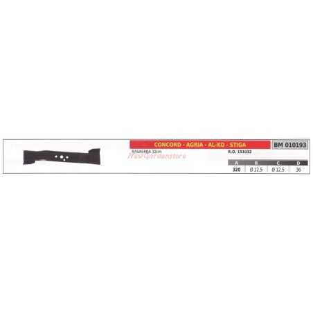 Blade for lawn mower mower 32cm CONCORD 010193 | NewgardenParts.com