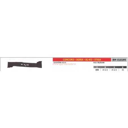 Blade for lawn mower mower 40cm CONCORD 010195 | NewgardenParts.com