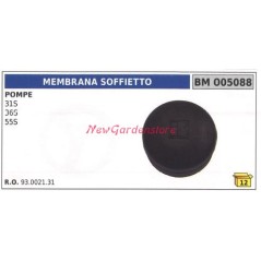 Faltenbalgmembran UNIVERSAL Bertolini-Pumpe 31S 36S 55S 005088 | NewgardenParts.com