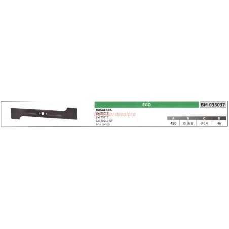 Cuchilla para cortacésped LM 2001E EGO 035037 | NewgardenParts.com