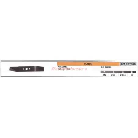 MAORI MLE 234E ABS lame de tondeuse à gazon 007800 | NewgardenParts.com