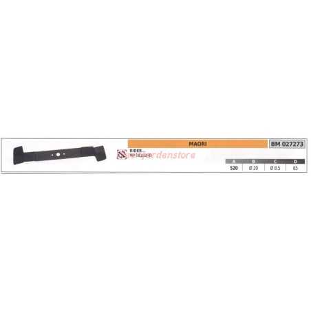Lame pour tondeuse à gazon MAORI MP18102HD DX 027273 | NewgardenParts.com