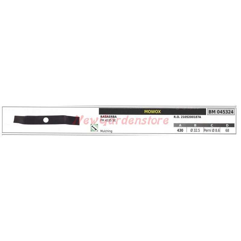 MOWOX lawn mower blade PM 4335 SE 045324