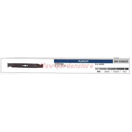 Lame pour tondeuse PLAYCUT RT521 522 039835 84935 | NewgardenParts.com
