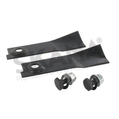 Lama per tagliaerba tosaerba compatibile AL-KO 166MM RIF 1104240 | NewgardenParts.com