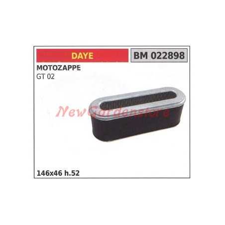 Filtro de aire DAYE para motoazada GT 02 022898 | NewgardenParts.com