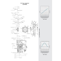 Motore COMPLETO KOHLER CH395 conico 23 mm motocoltivatore motozappa 9.5 HP | NewgardenParts.com