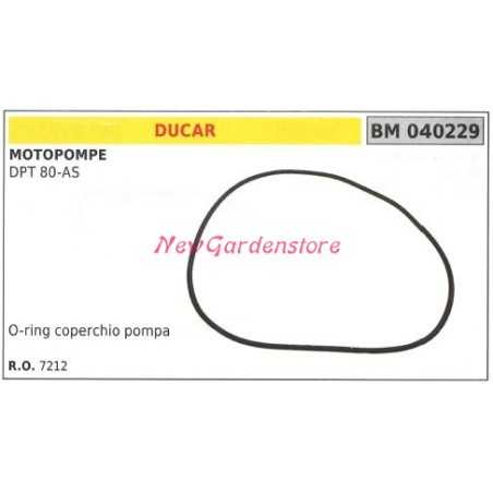 O-ring pump cover DUCAR motor pump DPT 80-AS 040229 | NewgardenParts.com