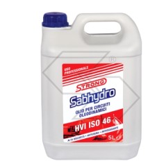 Olio circuiti idraulici STRONG sabhydro HVI ISO 46 lubrificante antiusura 5litri | NewgardenParts.com