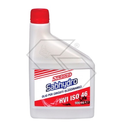 Olio circuiti idraulici STRONG sabhydro HVI ISO 46 lubrificante antiusura 600ml | NewgardenParts.com