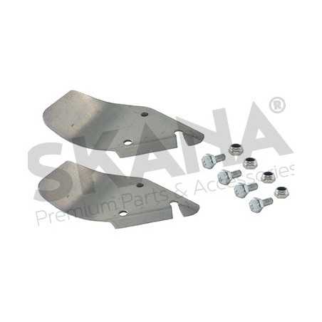 Lawnmower blade compatible WOLF SET RIF 1101184KIT | NewgardenParts.com