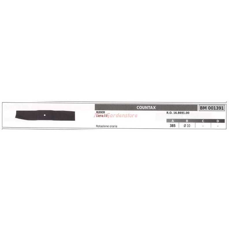 Messer für COUNTAX 001391 Rasentraktor-Rasenmäher