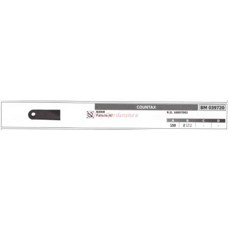 Blade for COUNTAX 039720 lawn tractor lawn mower mower | NewgardenParts.com
