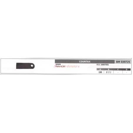 Cuchilla para COUNTAX 039725 tractor de césped cortadora de césped | NewgardenParts.com