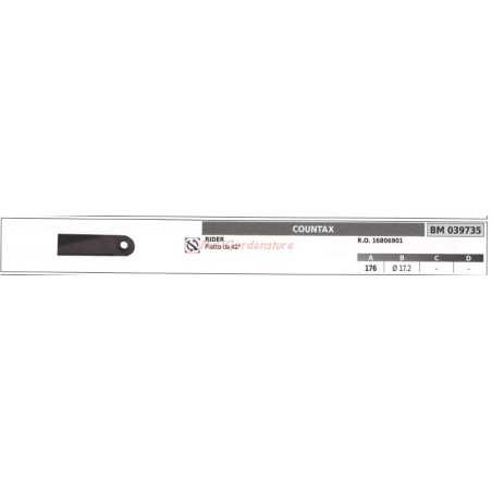 Blade for COUNTAX 039735 lawn tractor lawn mower mower | NewgardenParts.com