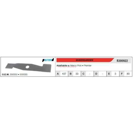 Messer QUEENGARDEN Rasenmäher MARCO POLO R300922 | NewgardenParts.com